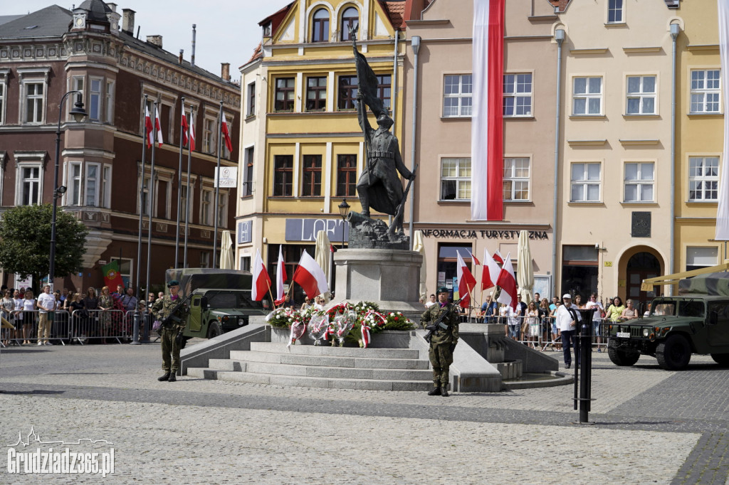 Grudziądz. Uroczyste obchody Święta Wojska Polskiego