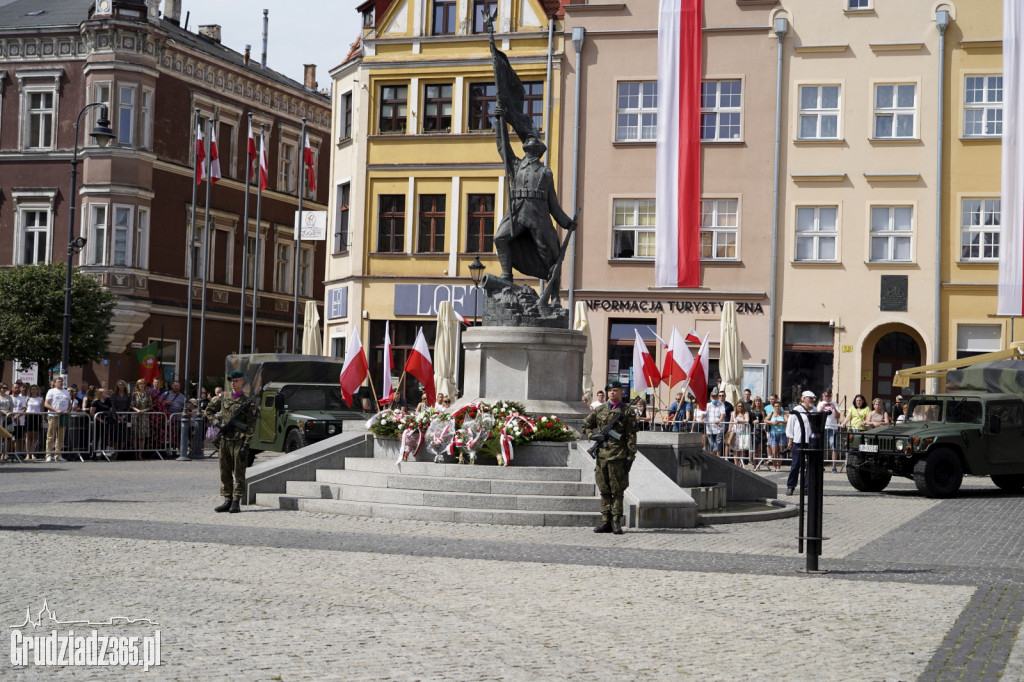 Grudziądz. Uroczyste obchody Święta Wojska Polskiego