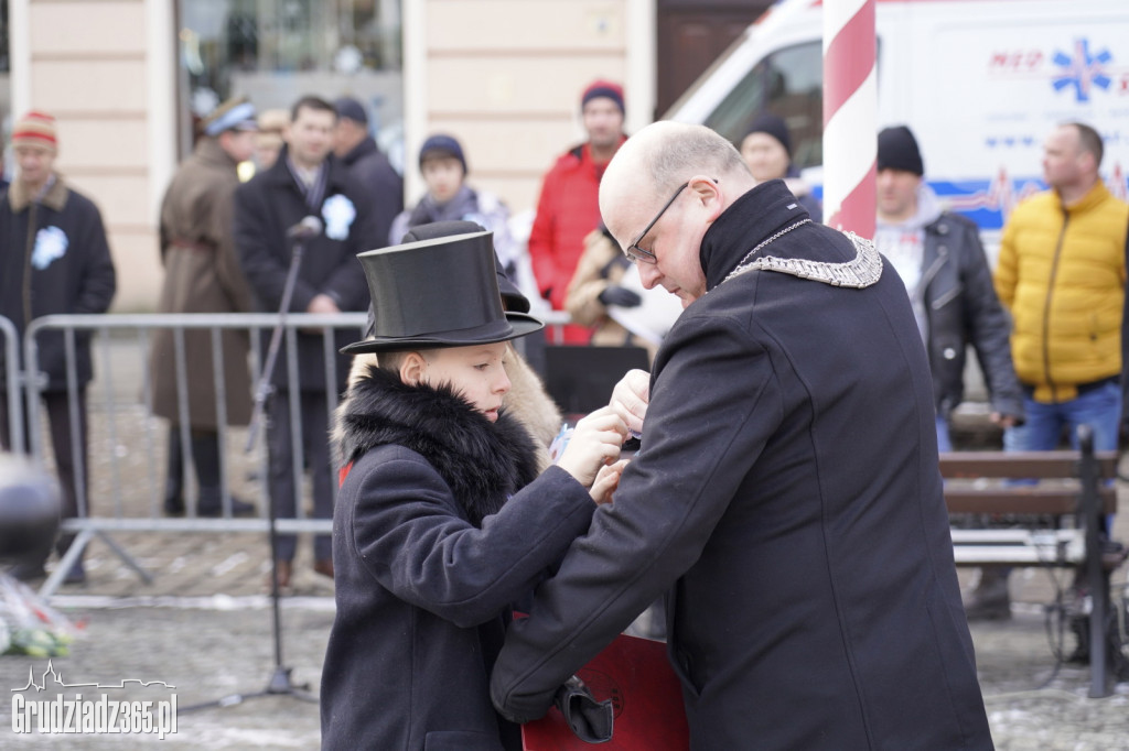 102. rocznica powrotu Grudziądza w granice Rzeczypospolitej. Uroczystości na Rynku