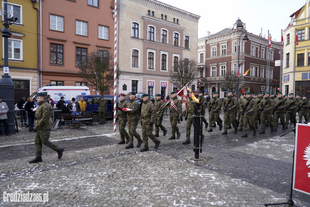 102. rocznica powrotu Grudziądza w granice Rzeczypospolitej. Uroczystości na Rynku