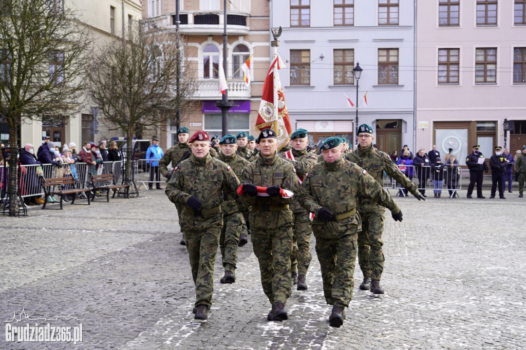 102. rocznica powrotu Grudziądza w granice Rzeczypospolitej. Uroczystości na Rynku