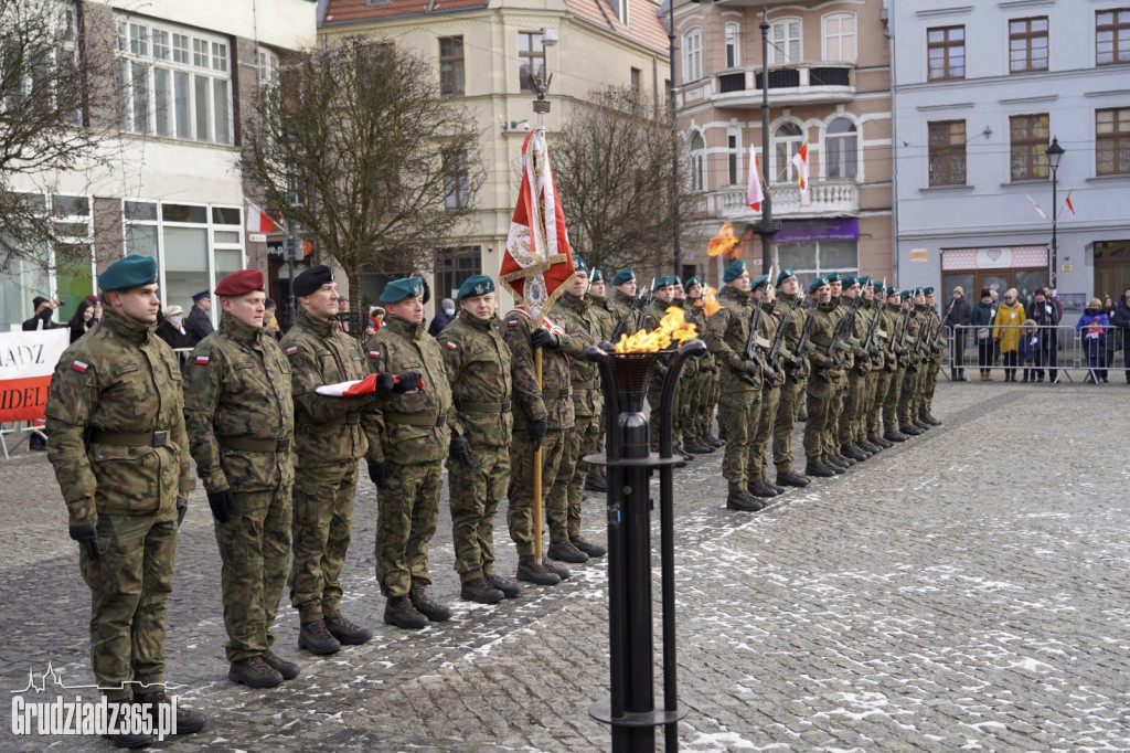 102. rocznica powrotu Grudziądza w granice Rzeczypospolitej. Uroczystości na Rynku