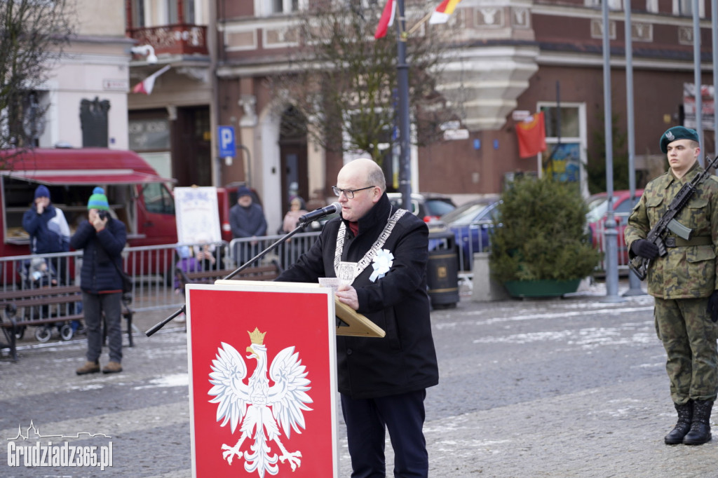 102. rocznica powrotu Grudziądza w granice Rzeczypospolitej. Uroczystości na Rynku