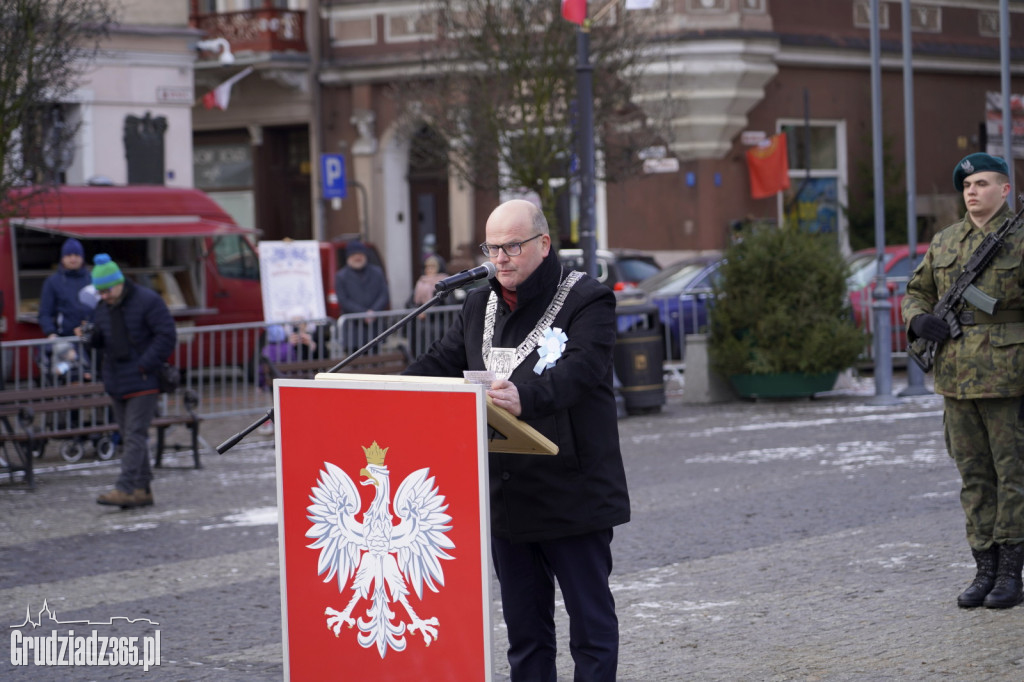 102. rocznica powrotu Grudziądza w granice Rzeczypospolitej. Uroczystości na Rynku