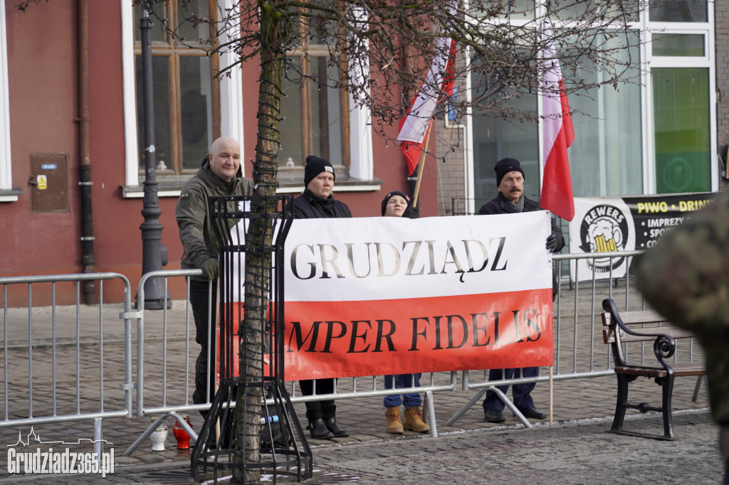 102. rocznica powrotu Grudziądza w granice Rzeczypospolitej. Uroczystości na Rynku