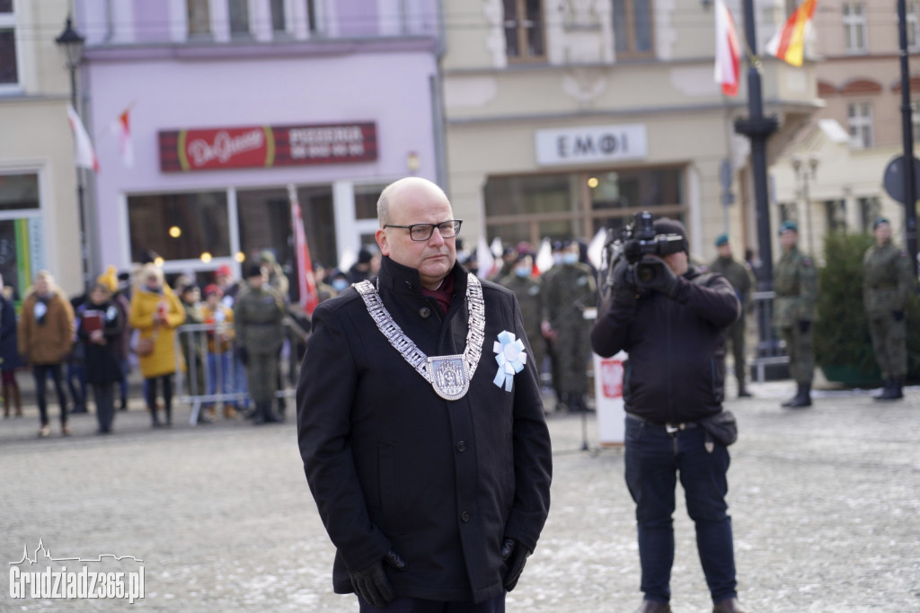 102. rocznica powrotu Grudziądza w granice Rzeczypospolitej. Uroczystości na Rynku