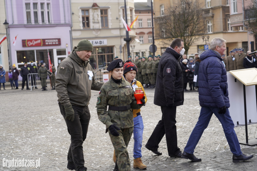 102. rocznica powrotu Grudziądza w granice Rzeczypospolitej. Uroczystości na Rynku