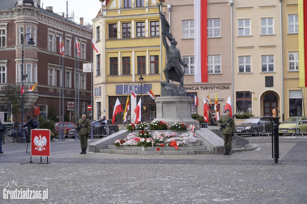 102. rocznica powrotu Grudziądza w granice Rzeczypospolitej. Uroczystości na Rynku