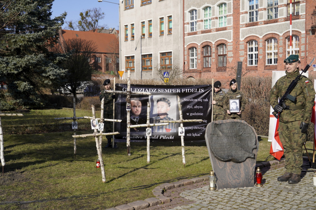 1 marca to Narodowy Dzień Żołnierzy Wyklętych. Obchody w Grudziądzu