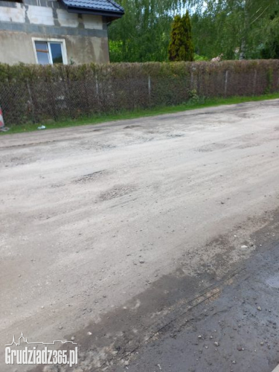 Remont ulicy Miłoleśnej w Grudziądzu