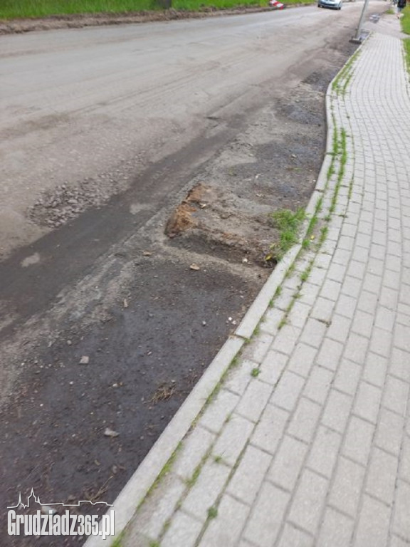 Remont ulicy Miłoleśnej w Grudziądzu