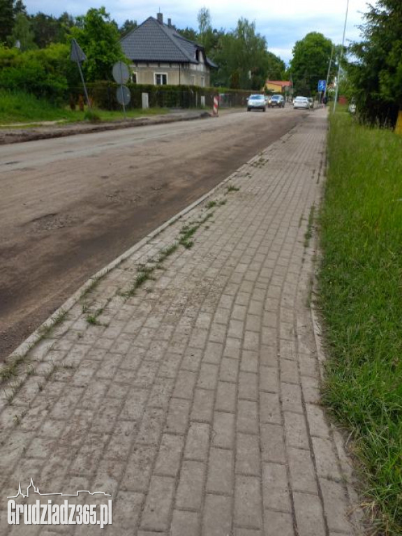 Remont ulicy Miłoleśnej w Grudziądzu