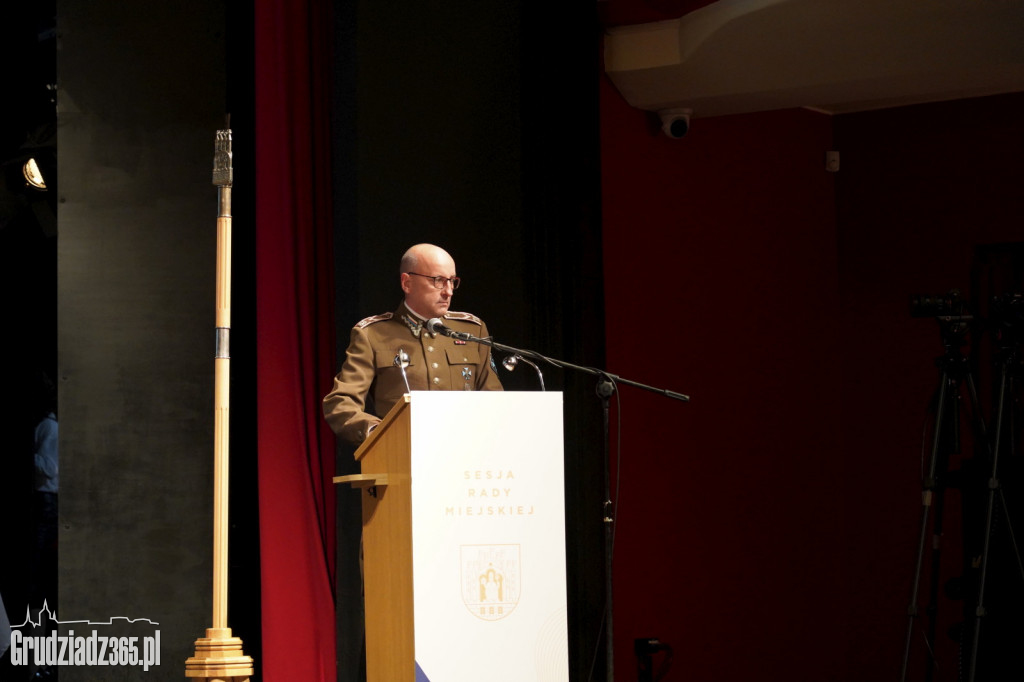 Uroczysta sesja Rady Miejskiej Grudziądza