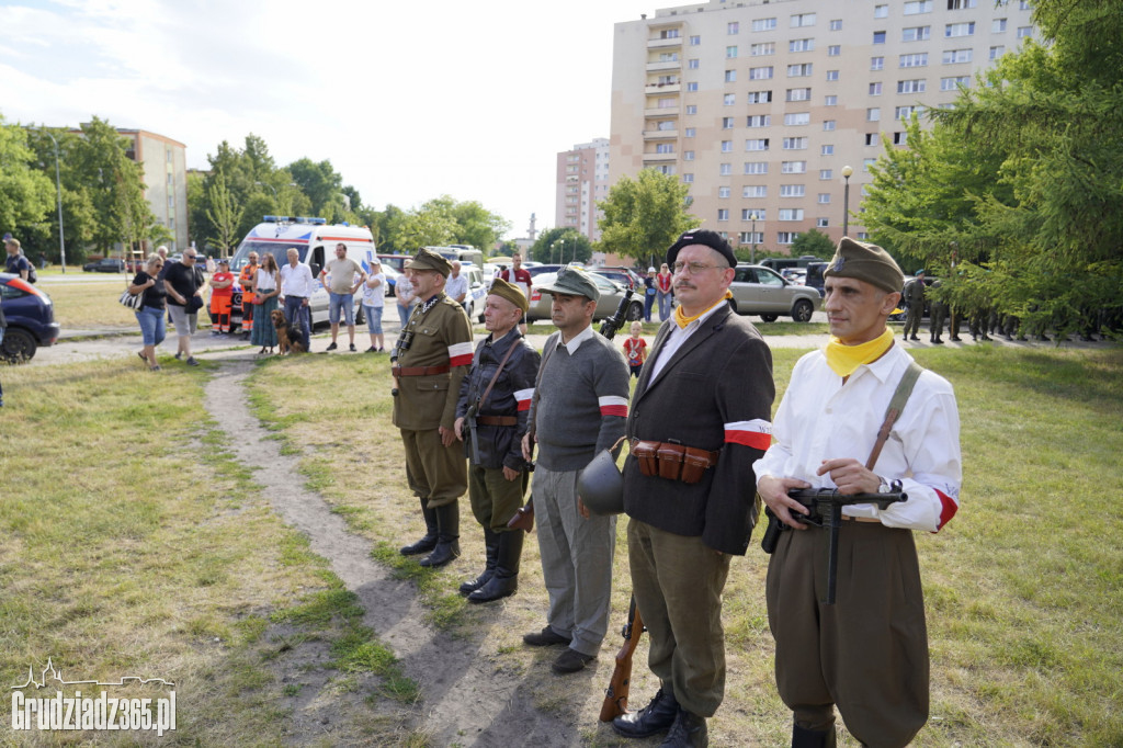 Uroczystości w Grudziądzu z okazji 78. rocznicy wybuchu powstania warszawskiego
