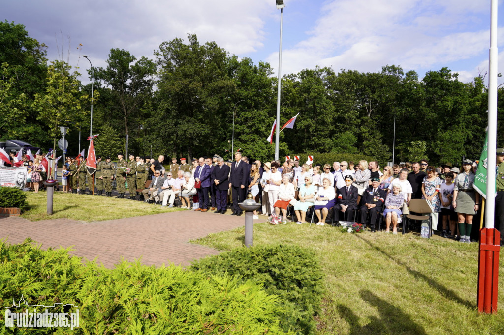 Uroczystości w Grudziądzu z okazji 78. rocznicy wybuchu powstania warszawskiego