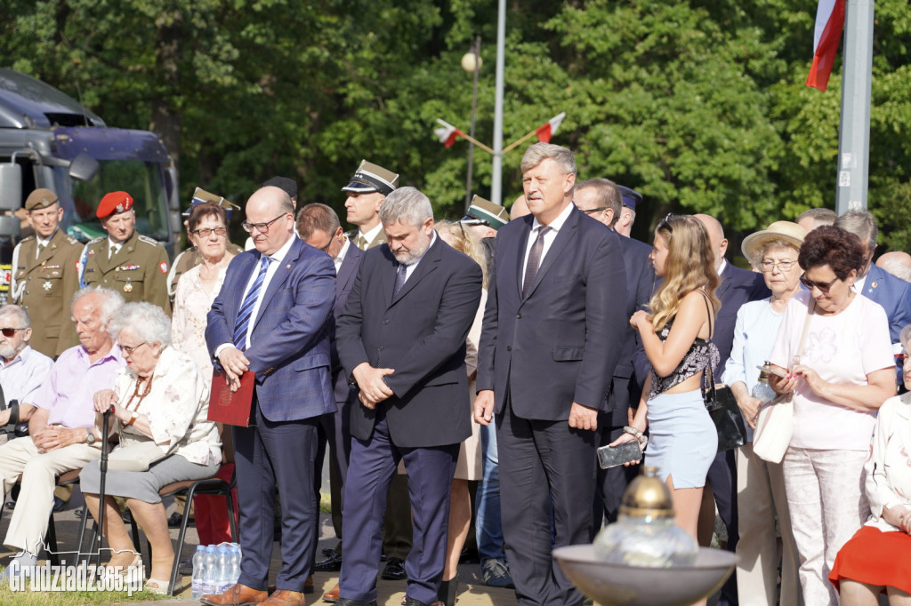 Uroczystości w Grudziądzu z okazji 78. rocznicy wybuchu powstania warszawskiego