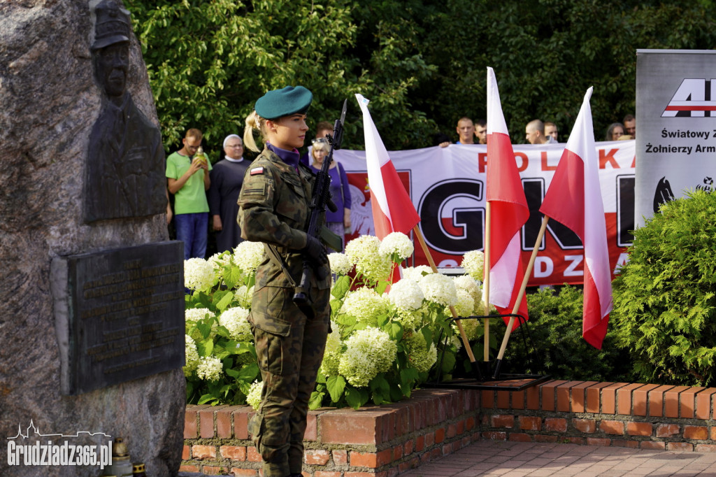 Uroczystości w Grudziądzu z okazji 78. rocznicy wybuchu powstania warszawskiego