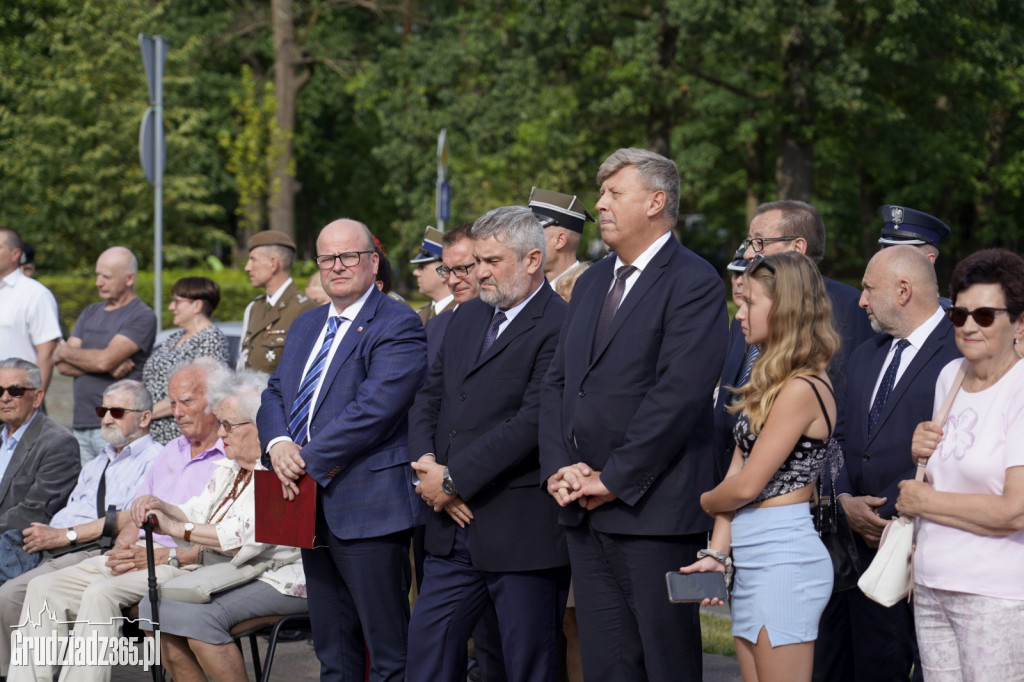Uroczystości w Grudziądzu z okazji 78. rocznicy wybuchu powstania warszawskiego