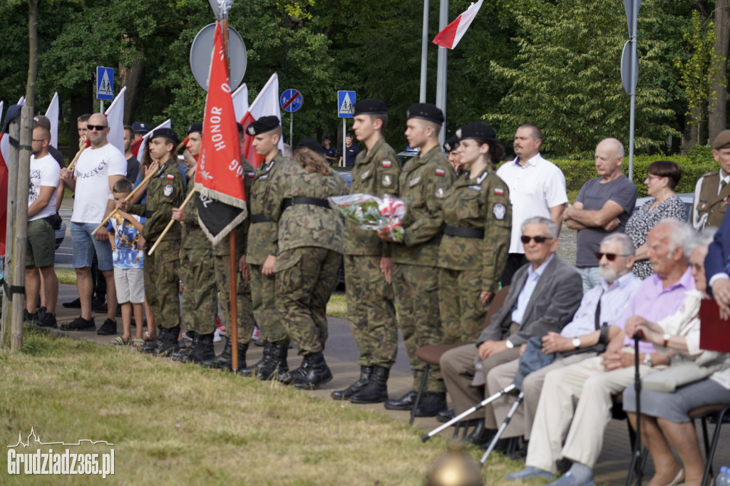 Uroczystości w Grudziądzu z okazji 78. rocznicy wybuchu powstania warszawskiego