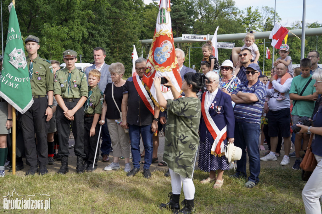 Uroczystości w Grudziądzu z okazji 78. rocznicy wybuchu powstania warszawskiego