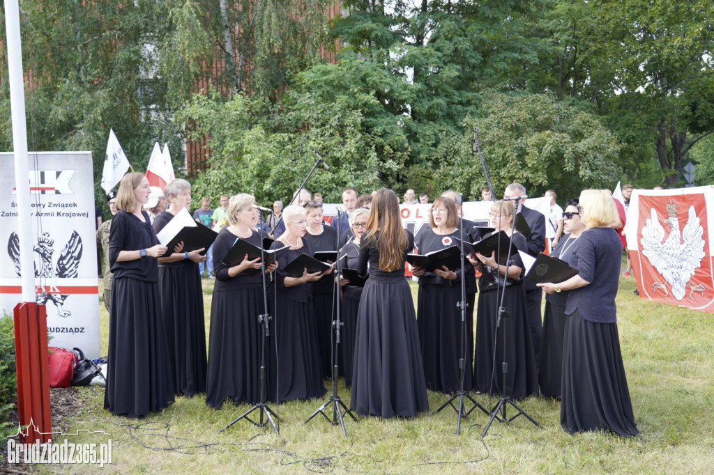 Uroczystości w Grudziądzu z okazji 78. rocznicy wybuchu powstania warszawskiego