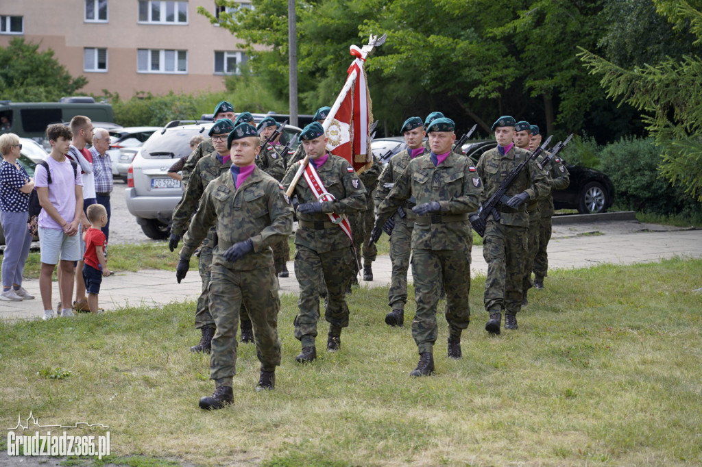 Uroczystości w Grudziądzu z okazji 78. rocznicy wybuchu powstania warszawskiego