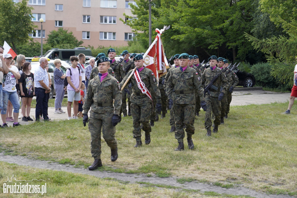 Uroczystości w Grudziądzu z okazji 78. rocznicy wybuchu powstania warszawskiego