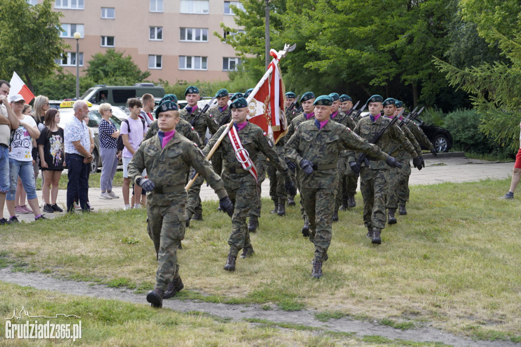 Uroczystości w Grudziądzu z okazji 78. rocznicy wybuchu powstania warszawskiego