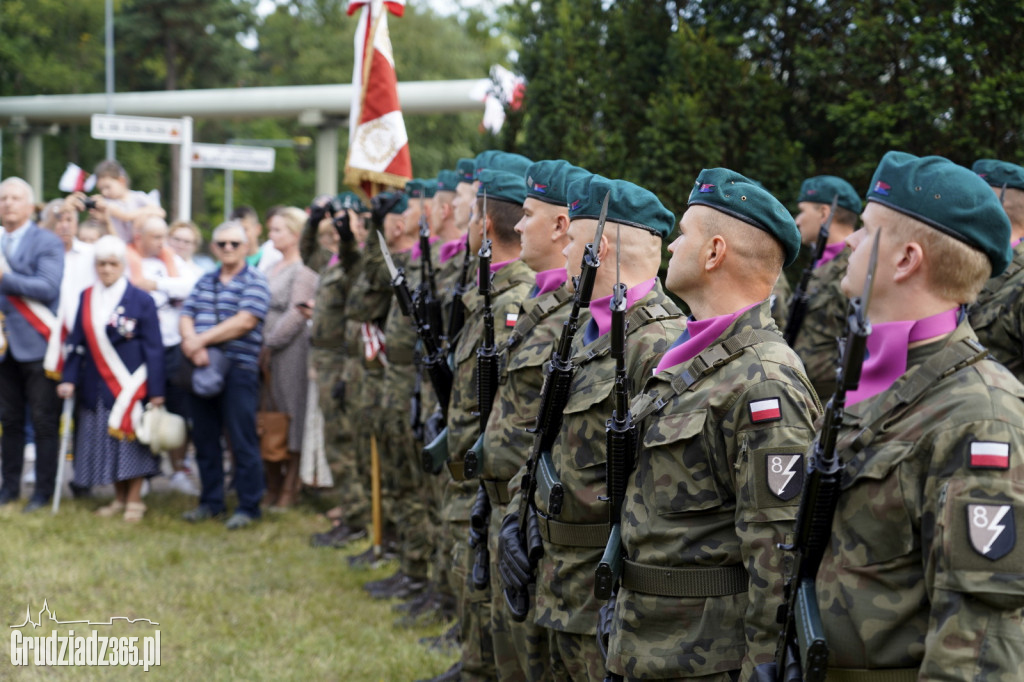 Uroczystości w Grudziądzu z okazji 78. rocznicy wybuchu powstania warszawskiego