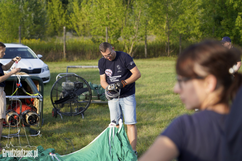 Balony wystartowały z os. Lotnisko w Grudziądzu