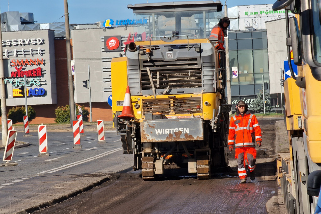 Remont ulicy Włodka w Grudziądzu