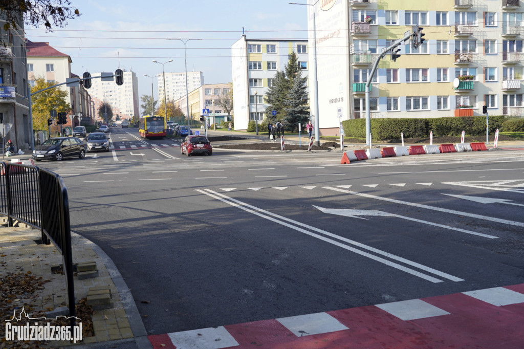 Ulica Chełmińska w Grudziądzu otwarta po remoncie