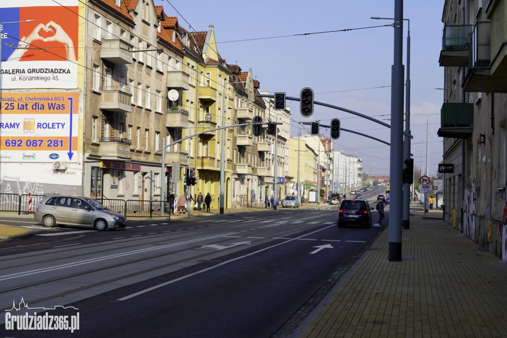 Ulica Chełmińska w Grudziądzu otwarta po remoncie