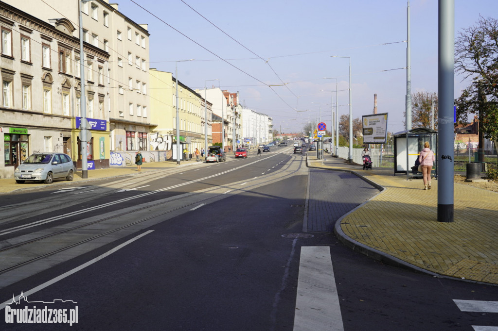 Ulica Chełmińska w Grudziądzu otwarta po remoncie
