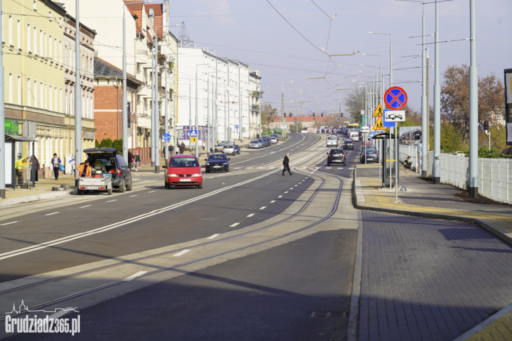 Ulica Chełmińska w Grudziądzu otwarta po remoncie