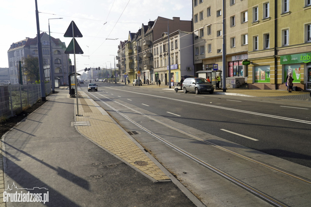 Ulica Chełmińska w Grudziądzu otwarta po remoncie
