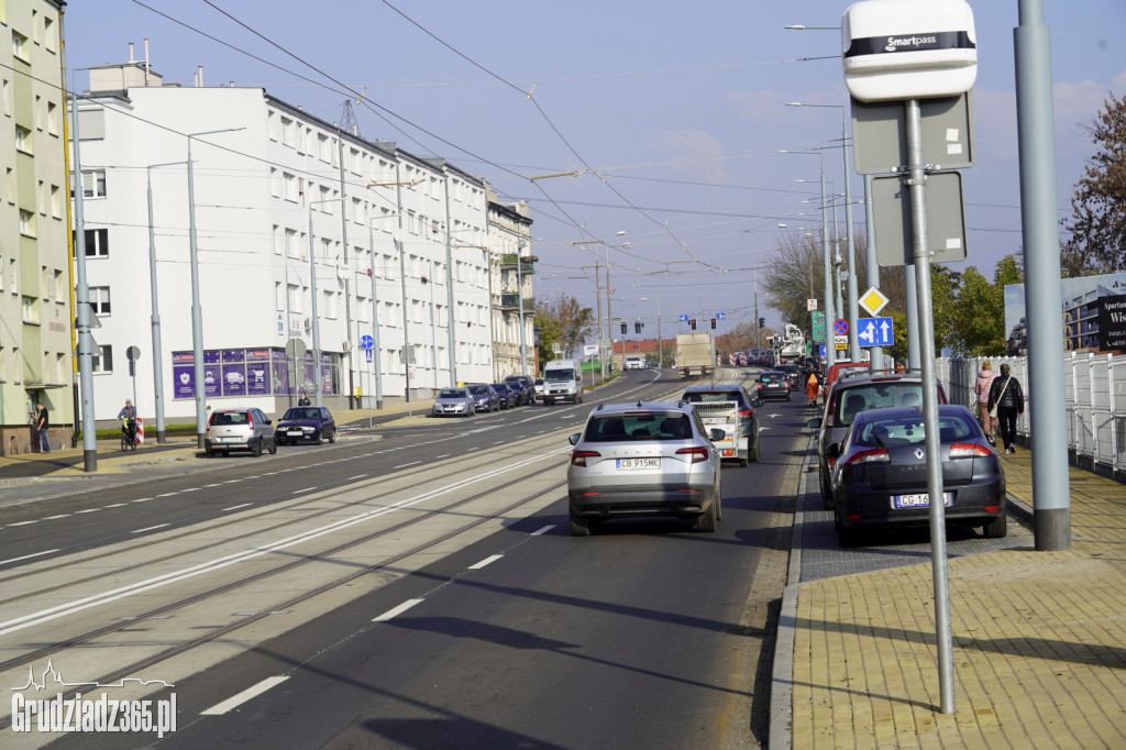 Ulica Chełmińska w Grudziądzu otwarta po remoncie