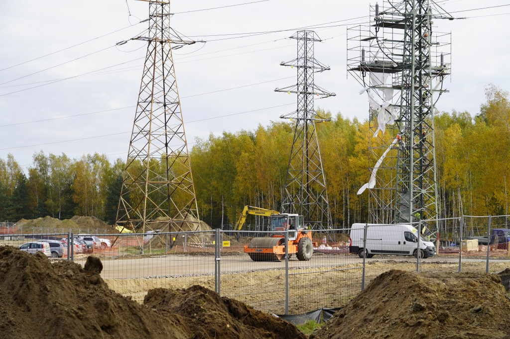 Trwa budowa elektrowni gazowej w Grudziądzu
