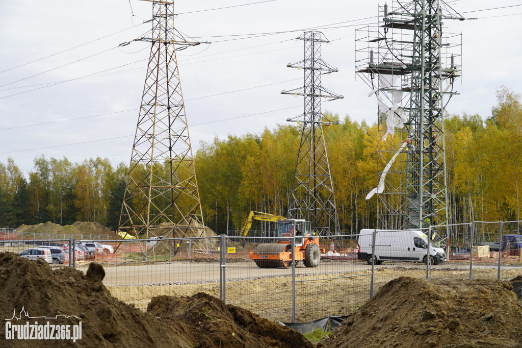 Trwa budowa elektrowni gazowej w Grudziądzu