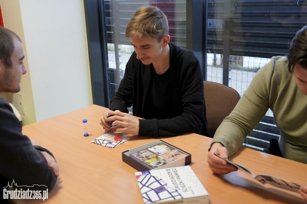 Prezentacja gry edukacyjnej „Grudziądzkie ścieżki pamięci”
