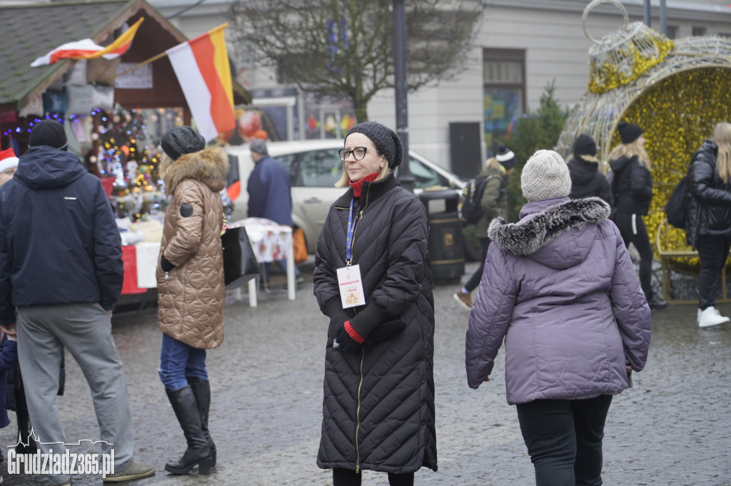 Wizyta św. Mikołaja na grudziądzkim Rynku
