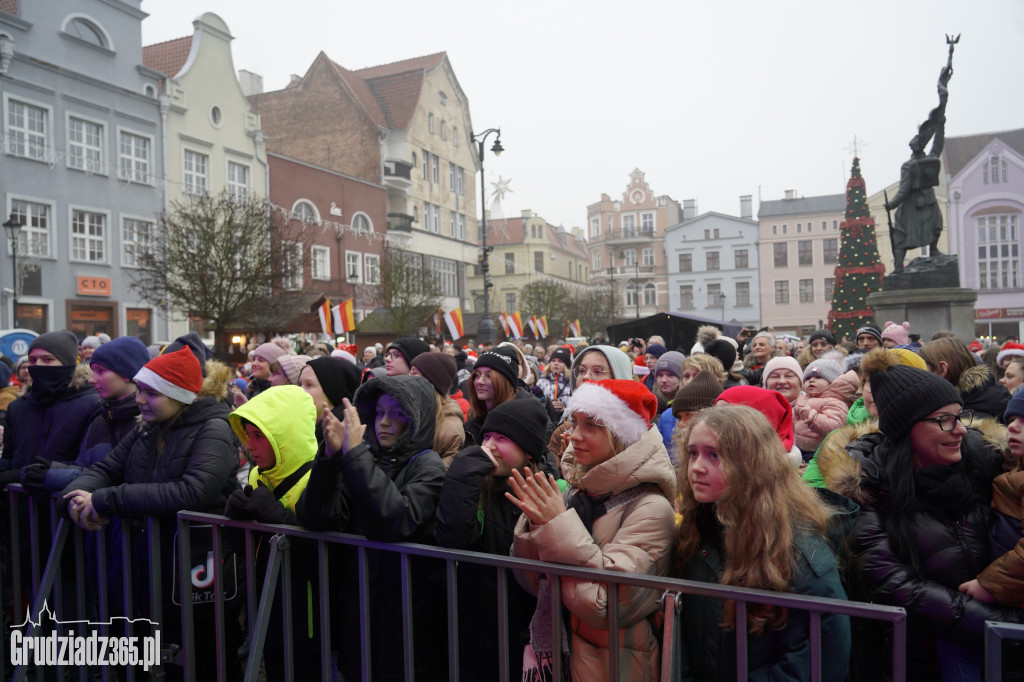 Wizyta św. Mikołaja na grudziądzkim Rynku
