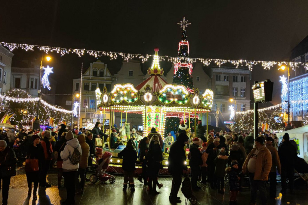 Uruchomienie świątecznych iluminacji w Grudziądzu
