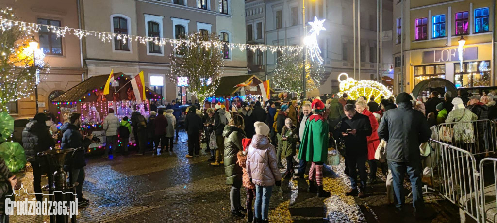 Uruchomienie świątecznych iluminacji w Grudziądzu