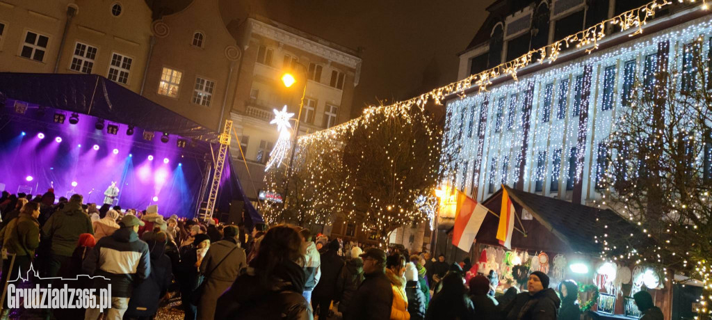 Uruchomienie świątecznych iluminacji w Grudziądzu