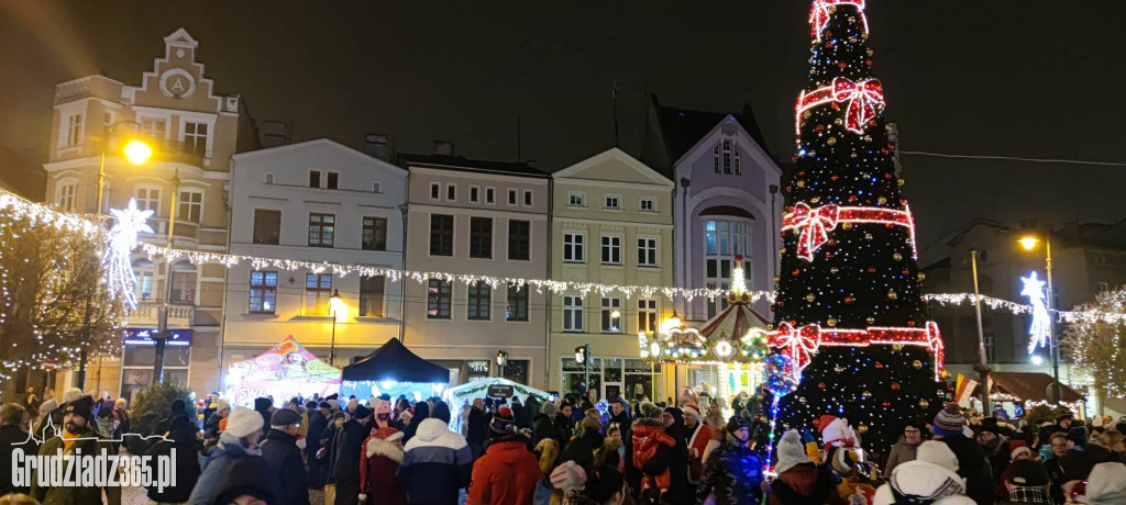 Uruchomienie świątecznych iluminacji w Grudziądzu