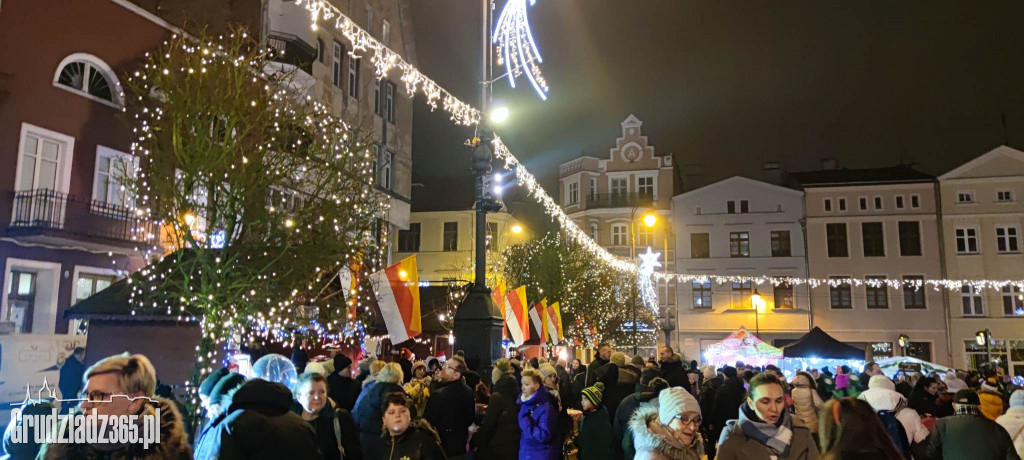 Uruchomienie świątecznych iluminacji w Grudziądzu