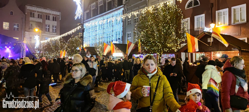 Uruchomienie świątecznych iluminacji w Grudziądzu