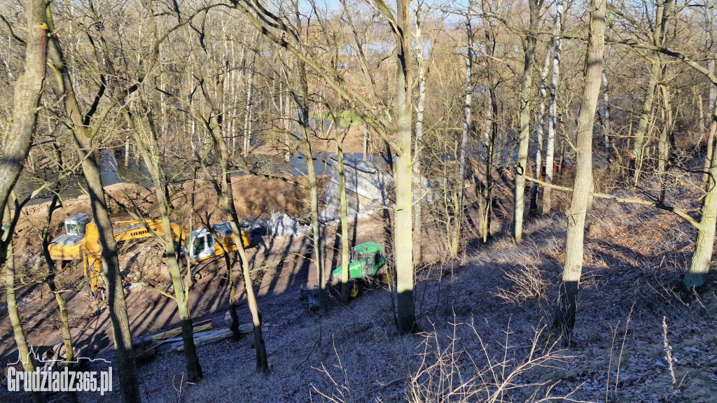 Rozpoczęto budowę ujęcia wody z Wisły dla elektrowni gazowej w Grudziądzu