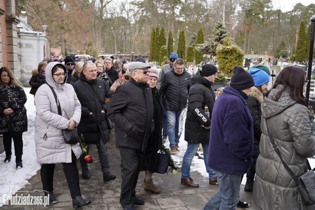 Pogrzeb Ryszarda Gralaka, byłego prezesa KS Stal Grudziądz